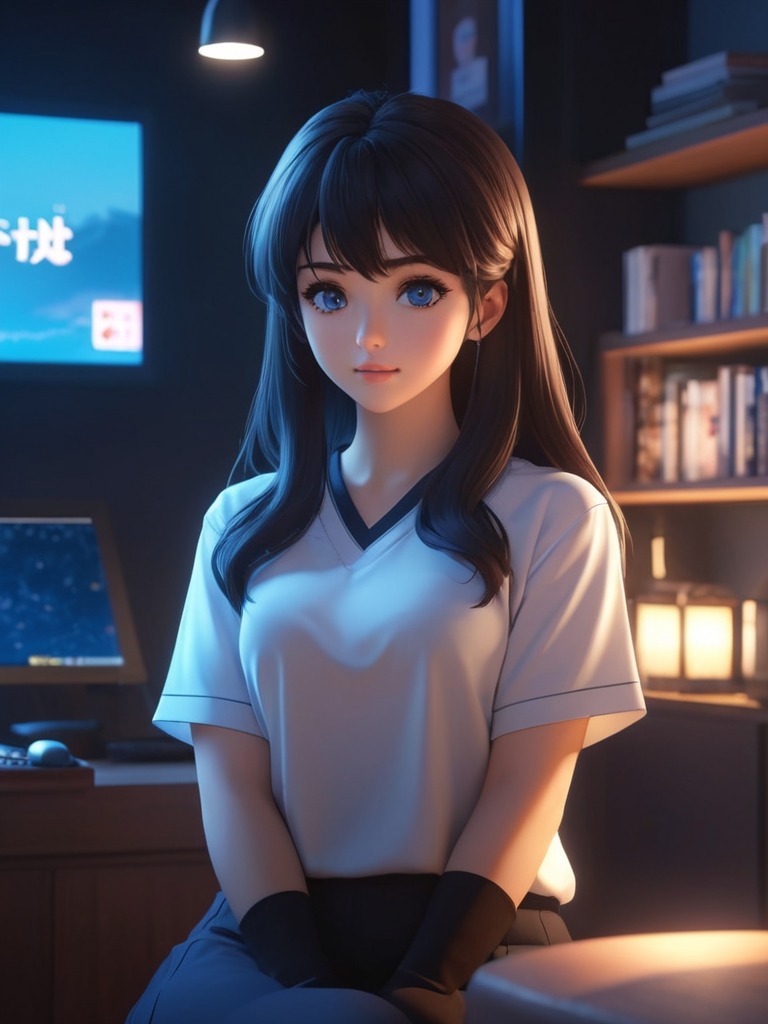 AI character on TalkieMate