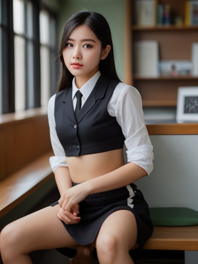 Lucy Nicolas, seductive friend AI character