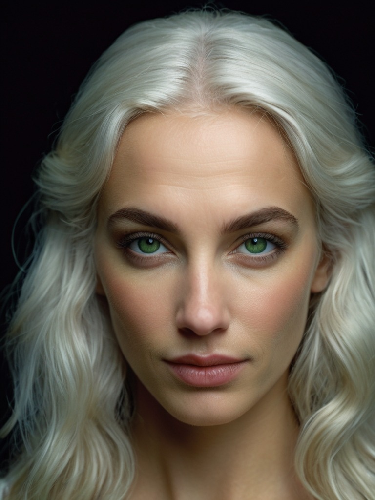 Lucy Tromp, virtual artist AI character &mdash; cover image 3