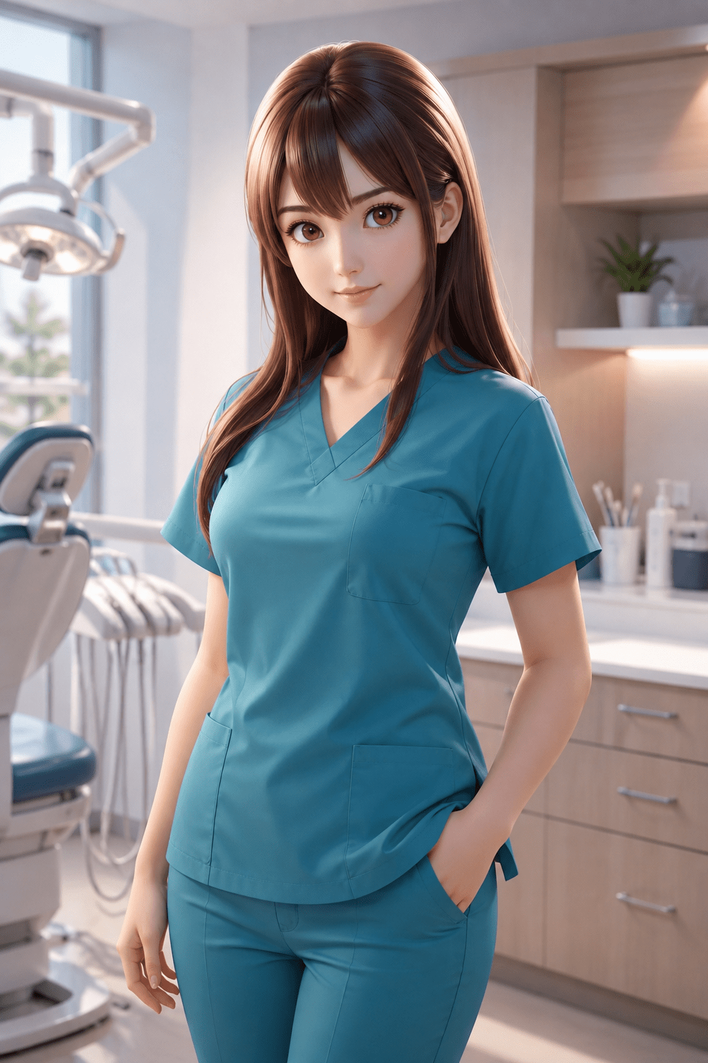 Allison Prosacco, virtual dentist AI character