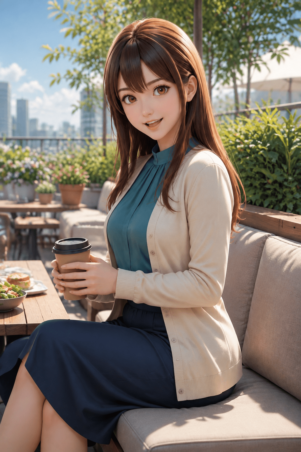AI character on TalkieMate