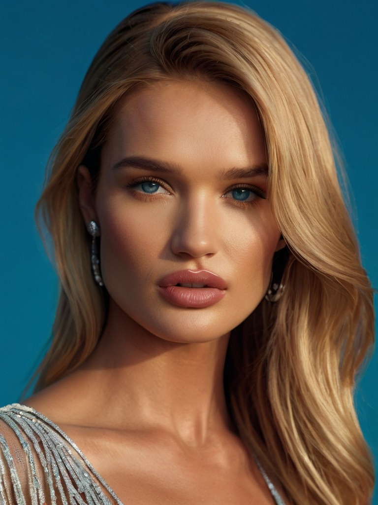 Rosie Huntington-whiteley, confident model, actress, businesswoman AI character &mdash; cover image 4