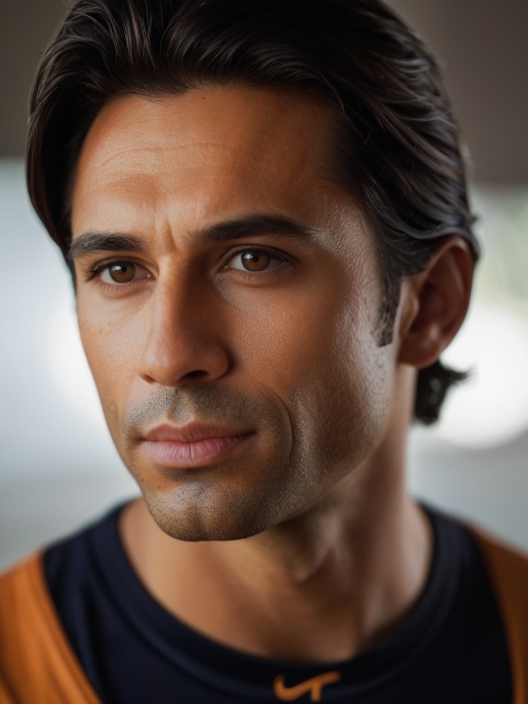 Hiram Deckow, virtual fitness coach AI character