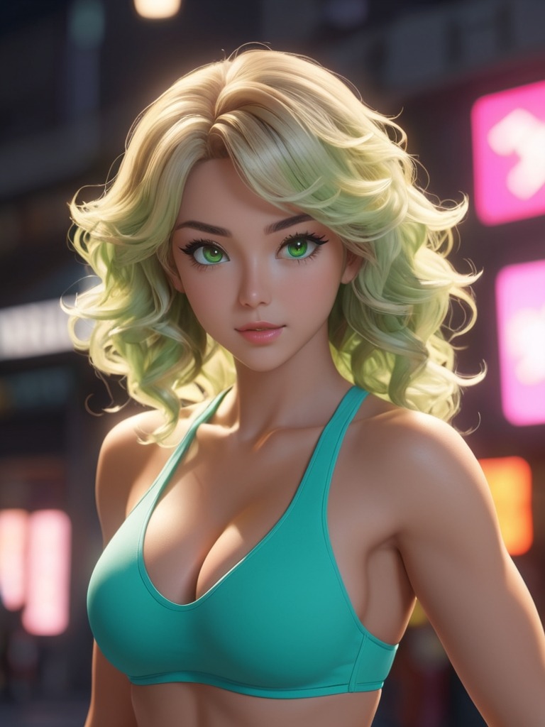 Claudia Torp, virtual fitness coach AI character &mdash; cover image 5