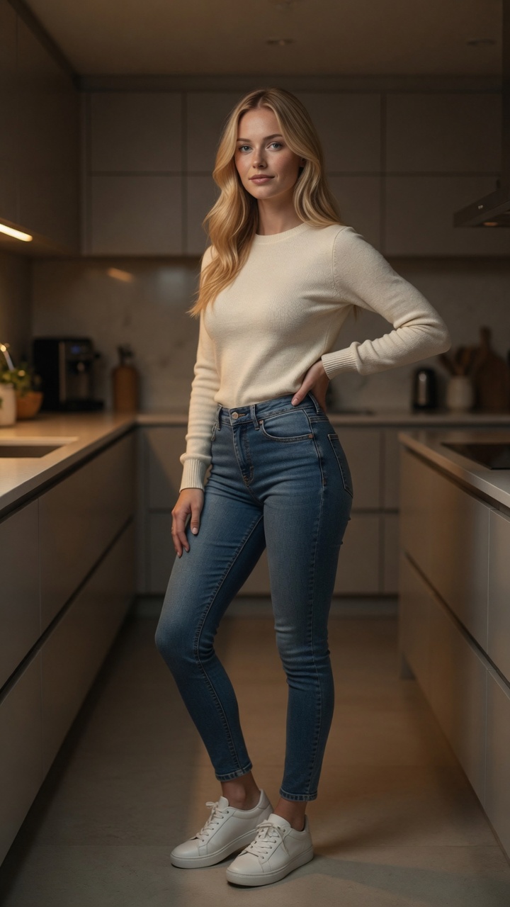 Linnea Berg, adventurous documentary photographer AI character