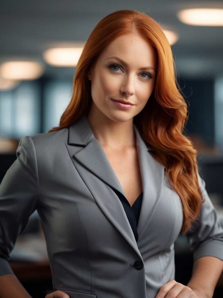 Katja Marashewa, virtual secretary AI character