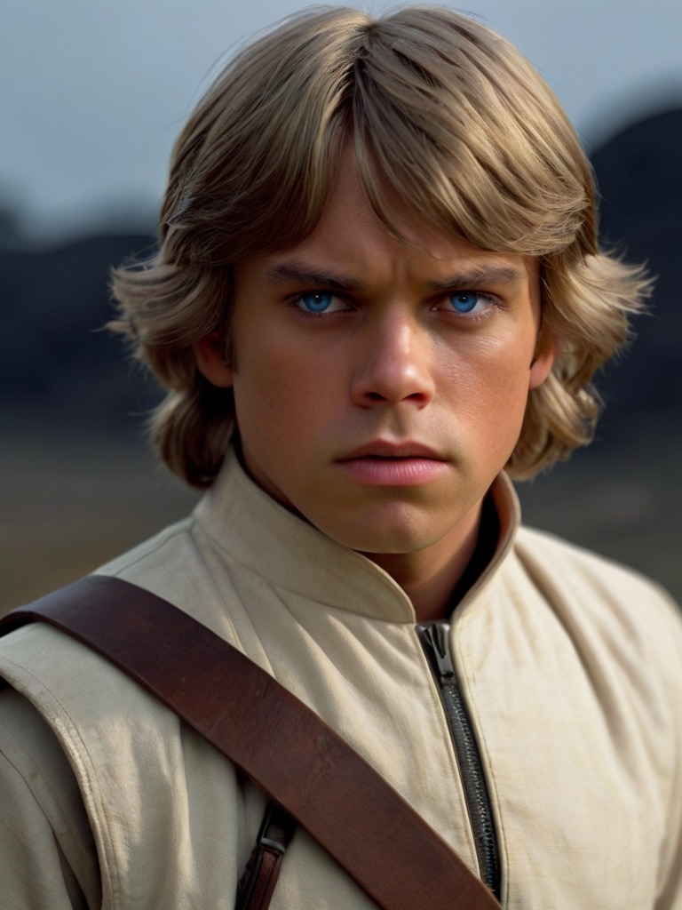 Luke Skywalker, virtual jedi knight, rebel alliance leader AI character &mdash; cover image 3