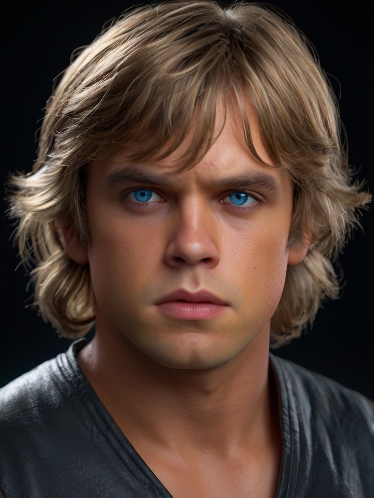 Luke Skywalker, virtual jedi knight, rebel alliance leader AI character &mdash; cover image 4