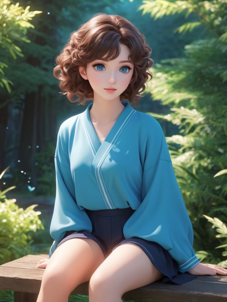 AI character on TalkieMate