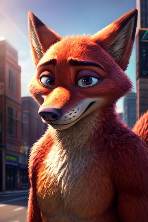 Nick Wilde &mdash; Con Artist turned Police Officer on TalkieMate