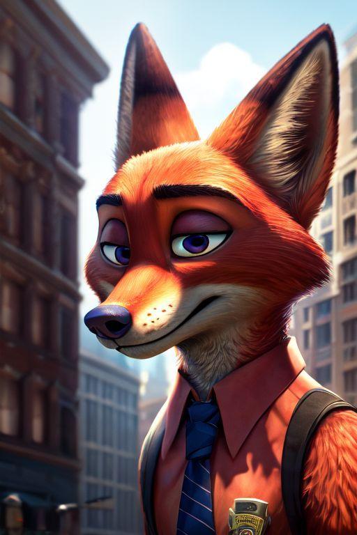 Nick Wilde &mdash; Con Artist turned Police Officer on TalkieMate
