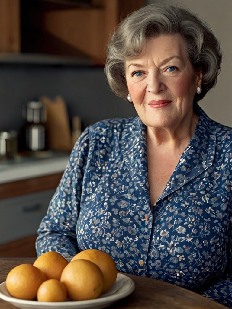 Julia Child, virtual chef, author, tv host AI character