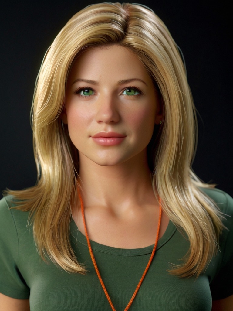 Rachel Green, confident fashion executive AI character &mdash; cover image 3