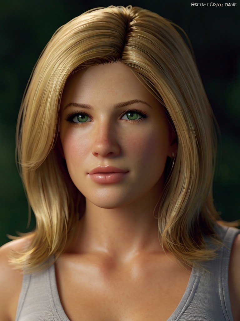 Rachel Green, confident fashion executive AI character &mdash; cover image 4