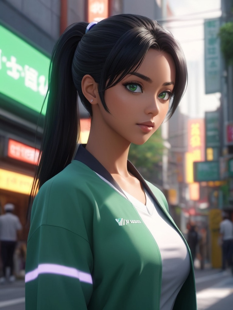AI character on TalkieMate