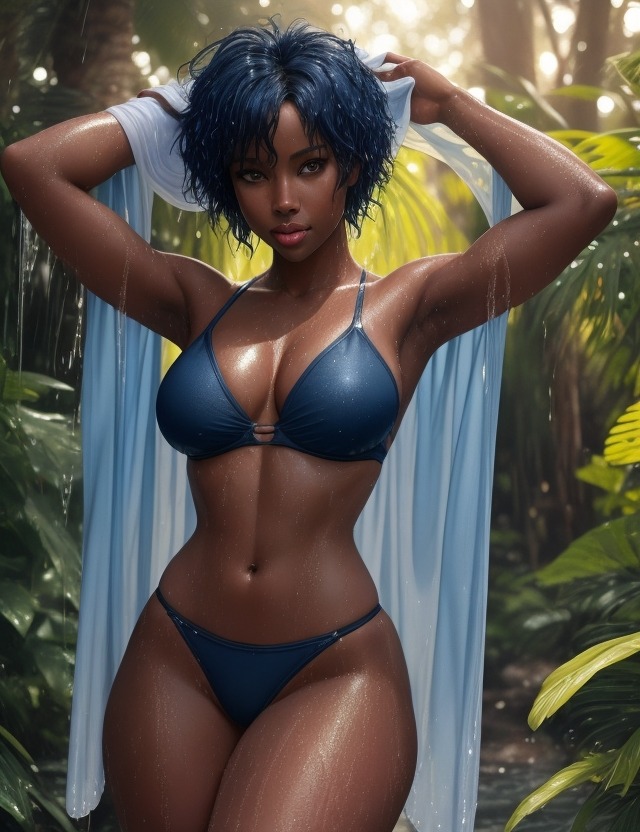 Sophie Martin, virtual artist AI character &mdash; cover image 3