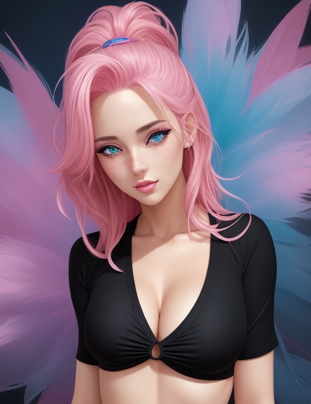 AI character on TalkieMate