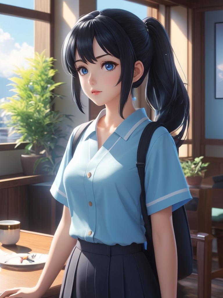 AI character on TalkieMate