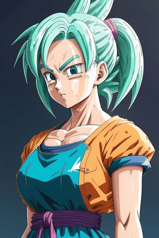 Bulma Briefs, virtual scientist, inventor, strategist AI character