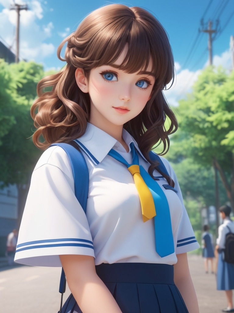AI character on TalkieMate