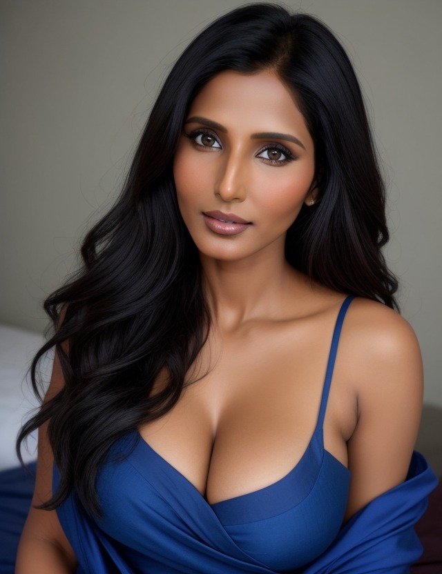 Priya Sharma, caring photographer AI character