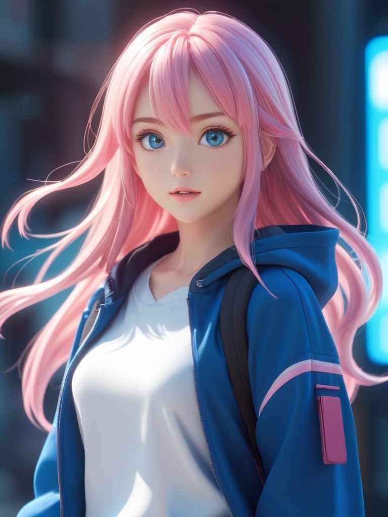 Trycia Schmidt, virtual technology AI character