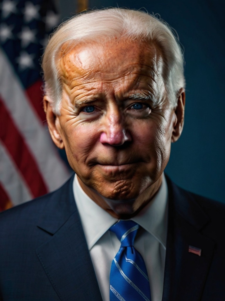 Joe Biden, virtual president of the united states AI character