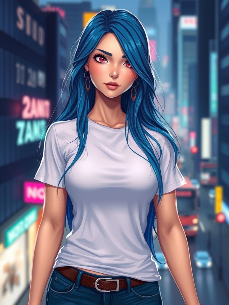 AI character on TalkieMate