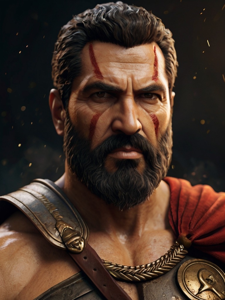 Leonidas &mdash; King and Military Leader of Sparta on TalkieMate