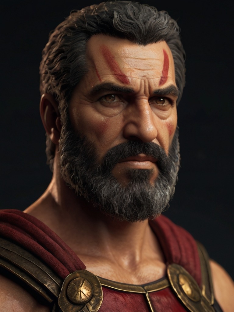 Leonidas &mdash; King and Military Leader of Sparta on TalkieMate