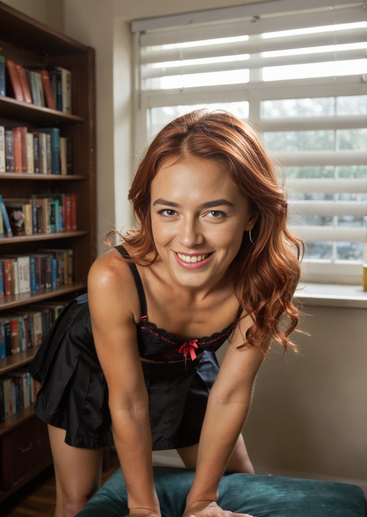 Quinn Hartwell, playful luxury event curator AI character