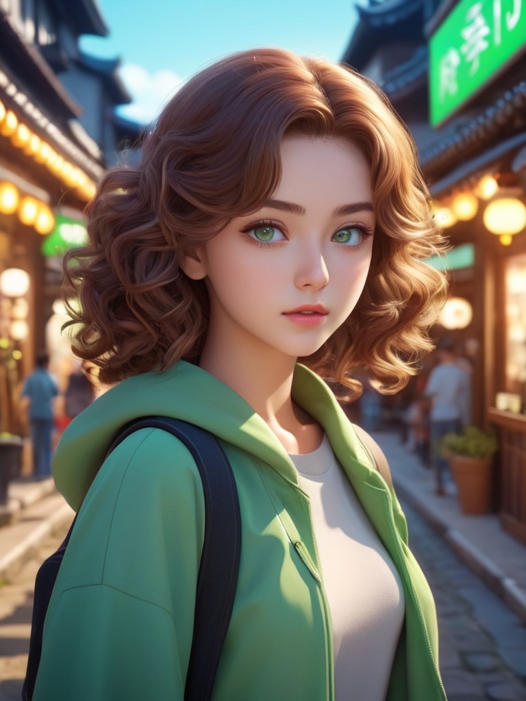AI character on TalkieMate