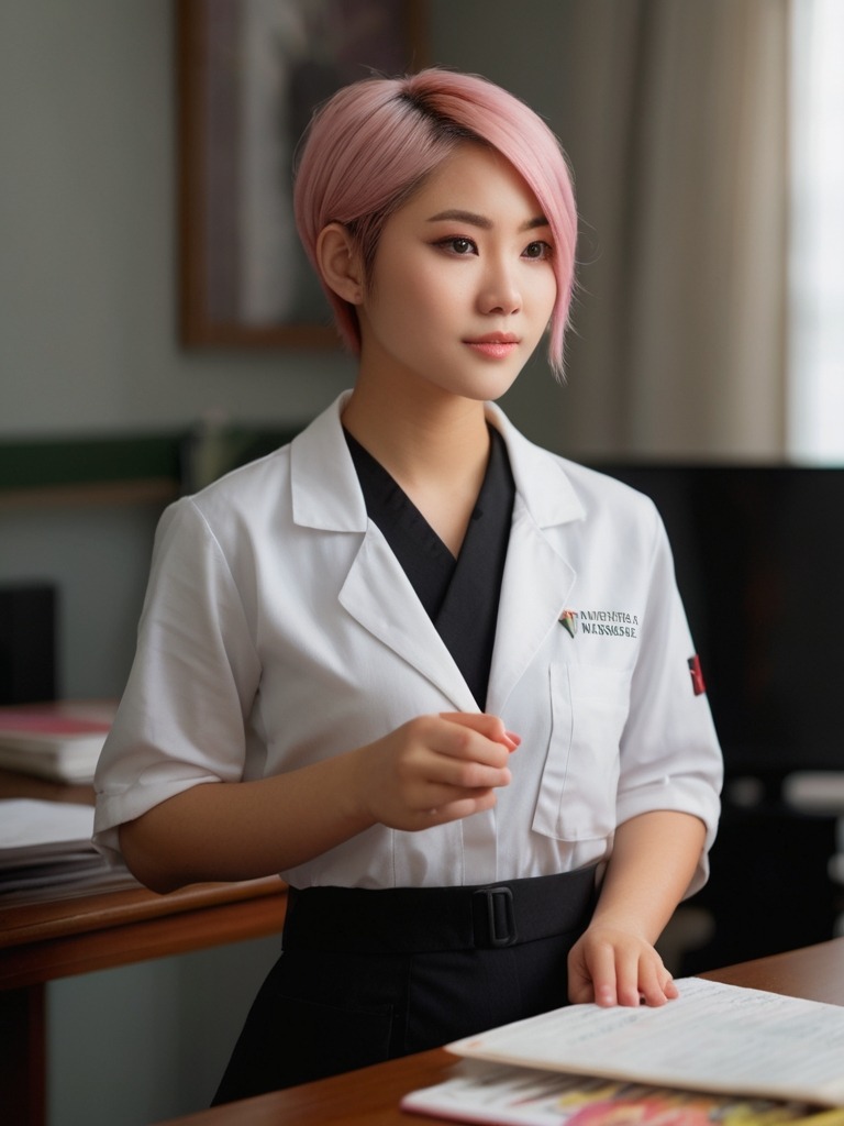 AI character on TalkieMate