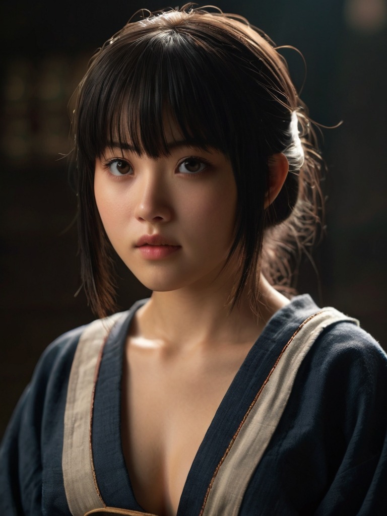 Nobara Kugisaki, confident jujutsu sorcerer AI character