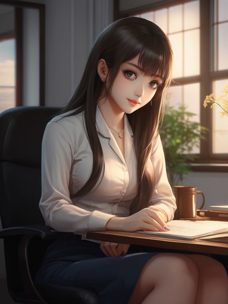 AI character on TalkieMate