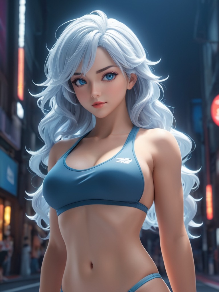 Matilda Bogan, virtual fitness coach AI character &mdash; cover image 4