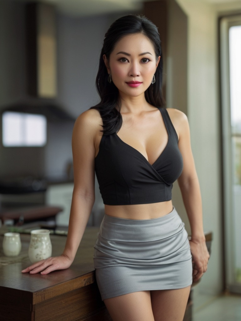 Alicia Barrows, virtual housewife AI character &mdash; cover image 4