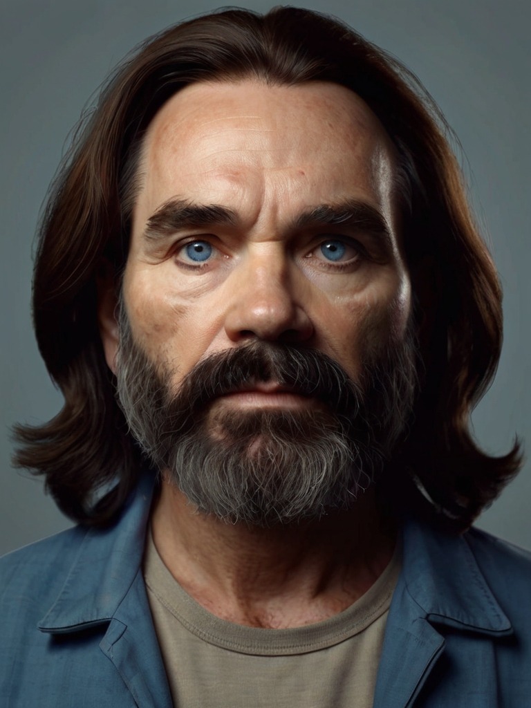 Charles Manson, virtual cult leader, criminal AI character &mdash; cover image 4