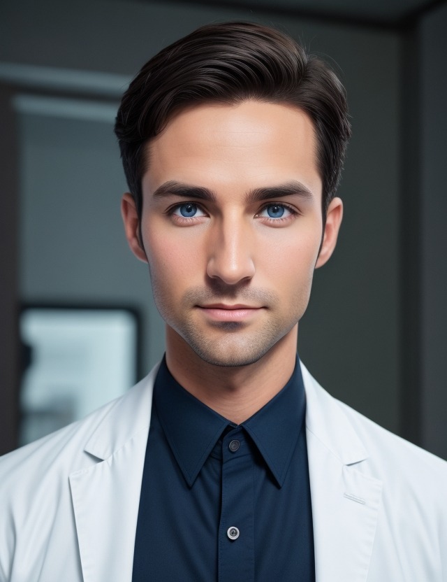 Luca Bianchi, virtual doctor AI character &mdash; cover image 4