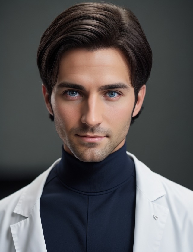 Luca Bianchi, virtual doctor AI character &mdash; cover image 6