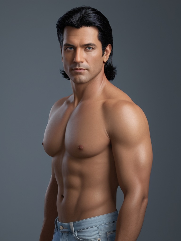Bruno Diaz, virtual firefighter AI character