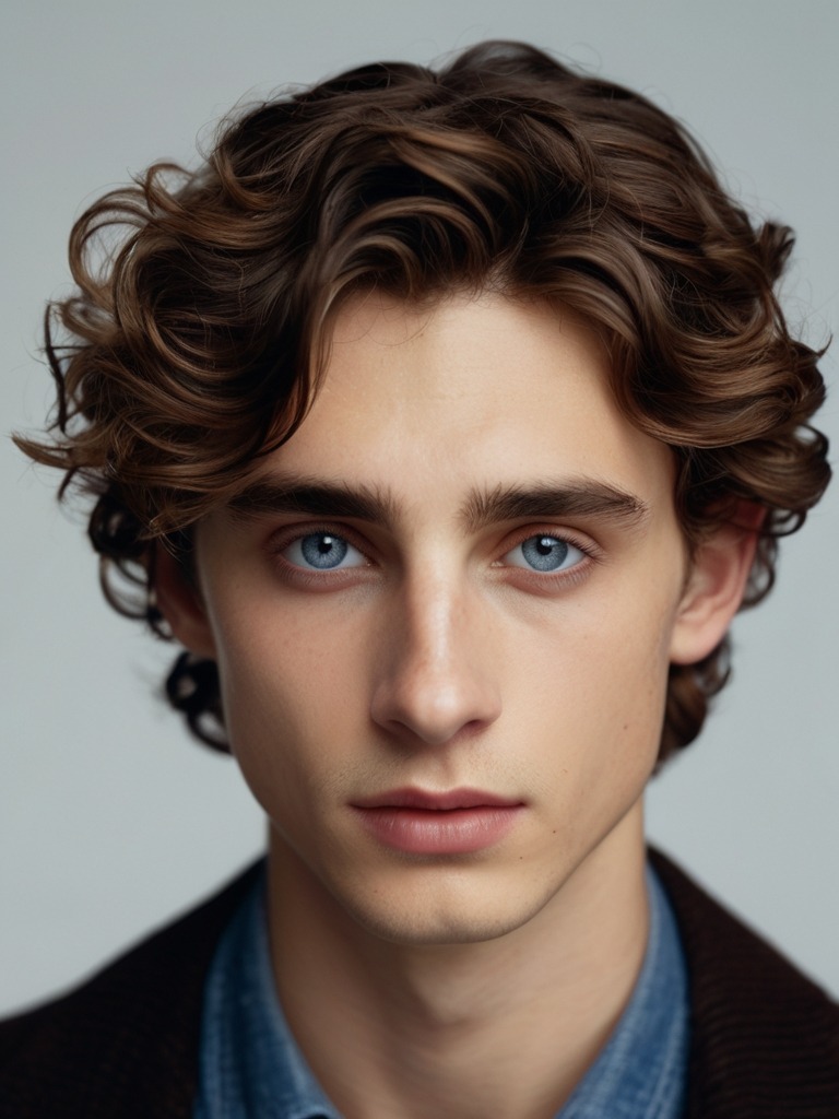 Timothee Chalamet, virtual actor AI character &mdash; cover image 3