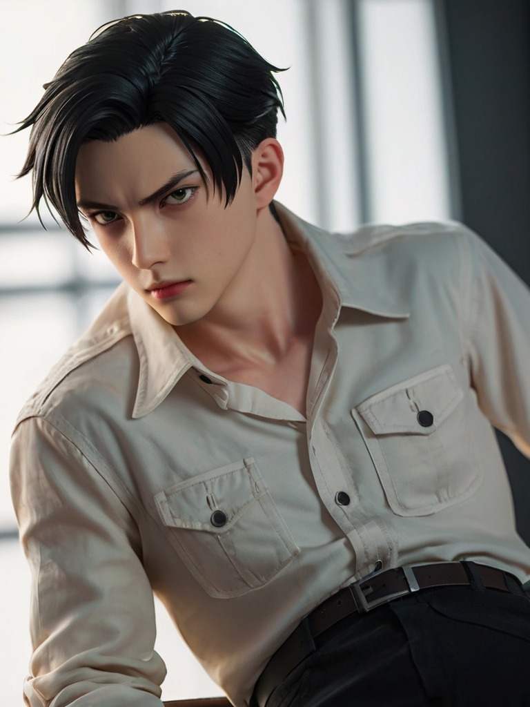 Levi Ackerman &mdash; Soldier on TalkieMate