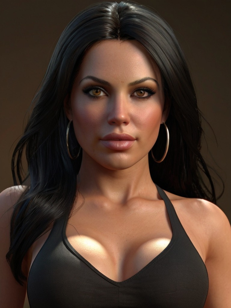 Kelly Starr, seductive adult film star AI character &mdash; cover image 4